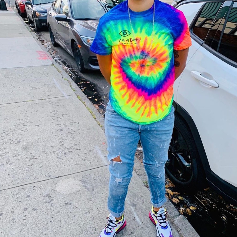 City of Brujas Tye Die tshirt
